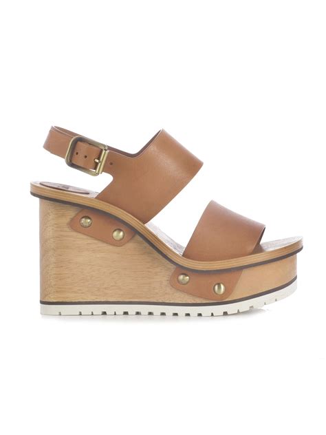 chloe woody wedge sandals|chloe wedge sandals.